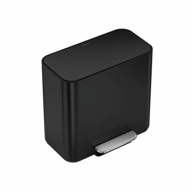 Simplehuman mini recycler pedal bin 15 litre (British brand)