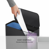 Simplehuman mini recycler pedal bin 15 litre (British brand)