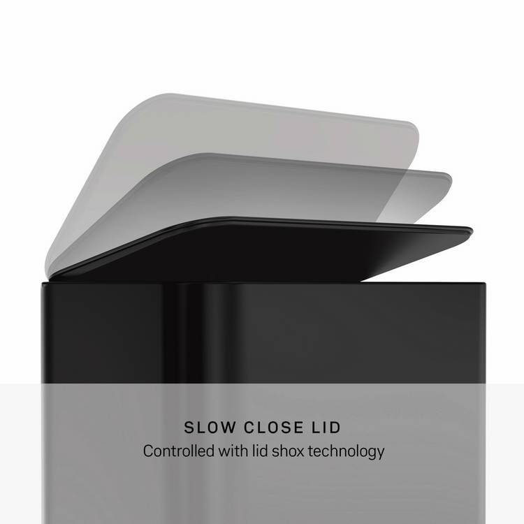 Simplehuman mini recycler pedal bin 15 litre (British brand)
