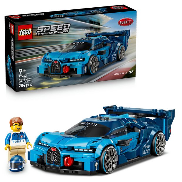 LEGO Speed Champions Bugatti Vision GT building set - British product