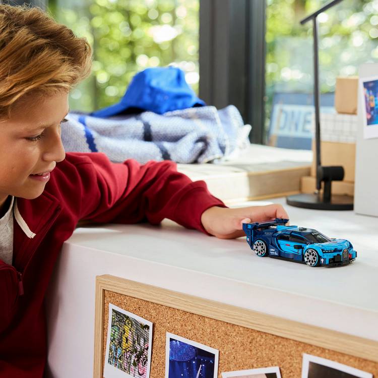 LEGO Speed Champions Bugatti Vision GT building set - British product