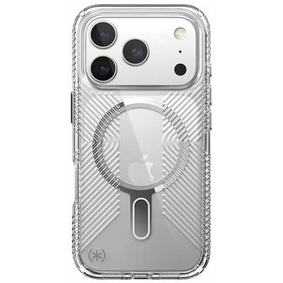 Argos Speck Presidio Perfect-Clear Grip MagSafe with ClickLock Case for iPhone 17 Pro Max- Buy online at McGrocer