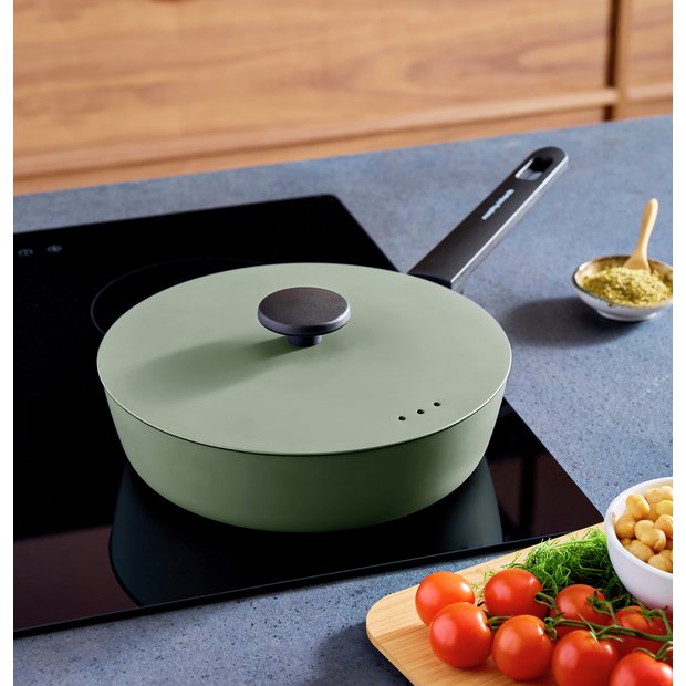 Morphy Richards green 24cm sauté pan, UK version
