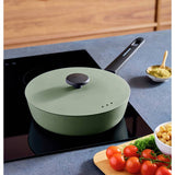 Morphy Richards green 24cm sauté pan, UK version