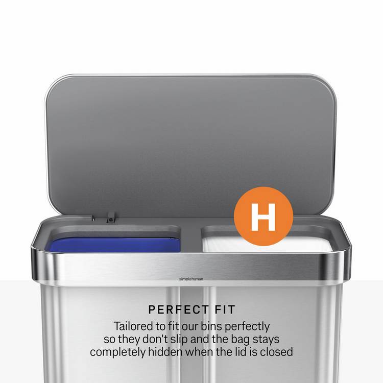 Simplehuman bin liners Code H 35L, imported from the UK