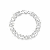 Argos Revere Sterling Silver Curb Bracelet 20cm- Buy online at McGrocer