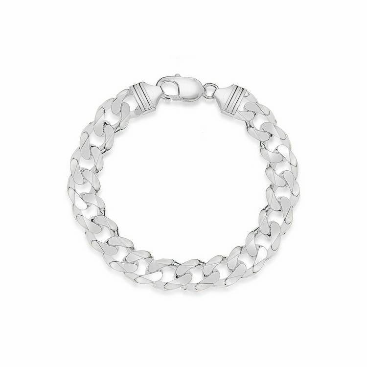 Revere silver curb bracelet 20cm, UK version