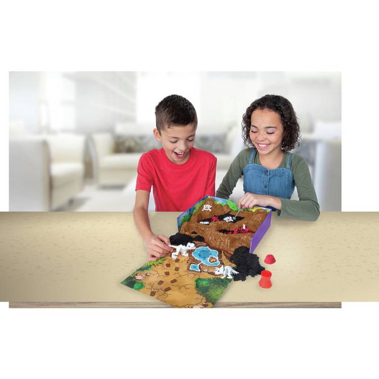 Kinetic Sand Dino Dig Playset - British product