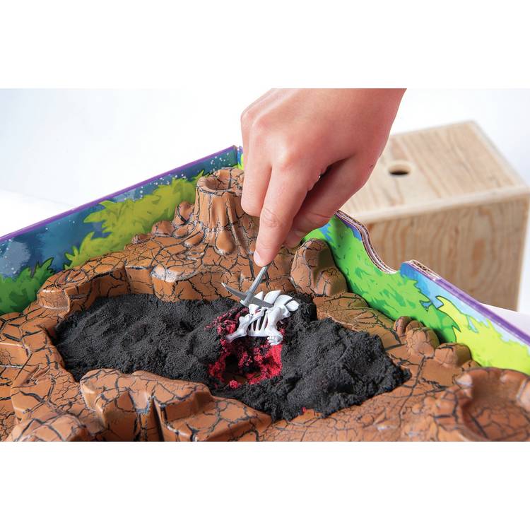 Kinetic Sand Dino Dig Playset - British product
