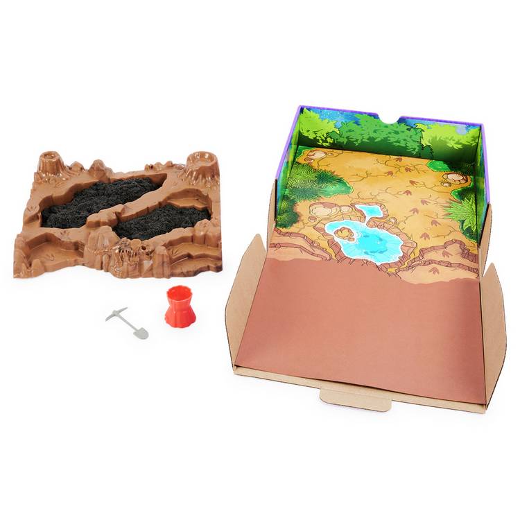 Kinetic Sand Dino Dig Playset - British product