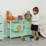 Liberty House Toys Jungle 5 Drawer Storage Unit green, UK version