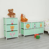 Liberty House Toys Jungle 5 Drawer Storage Unit green, UK version