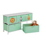 Liberty House Toys Jungle 5 Drawer Storage Unit green, UK version