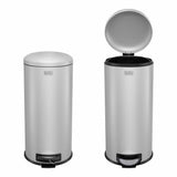 Black+Decker pedal bin grey 30 litre - British product