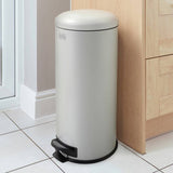 Black+Decker pedal bin grey 30 litre - British product