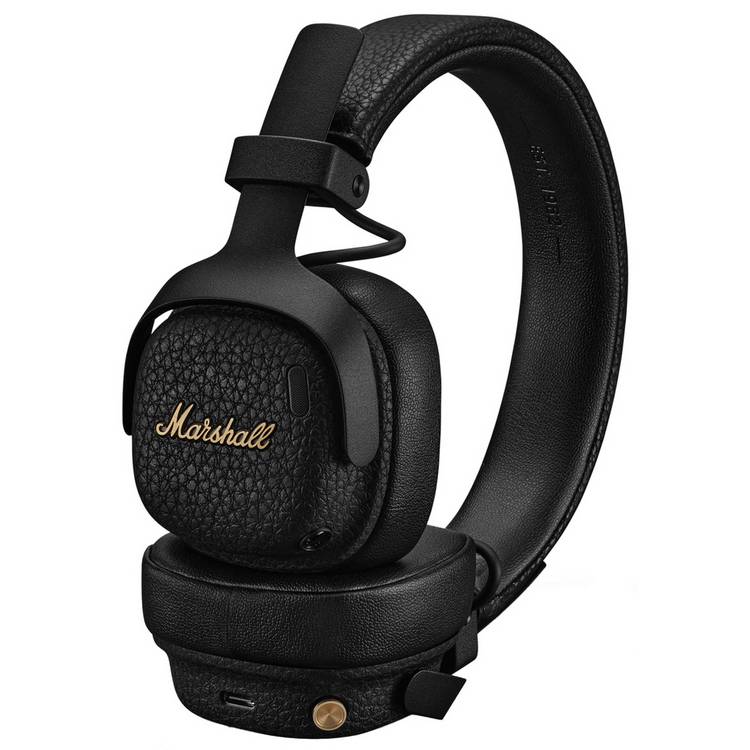 Marshall Milton ANC noise cancelling headphones Black, UK version