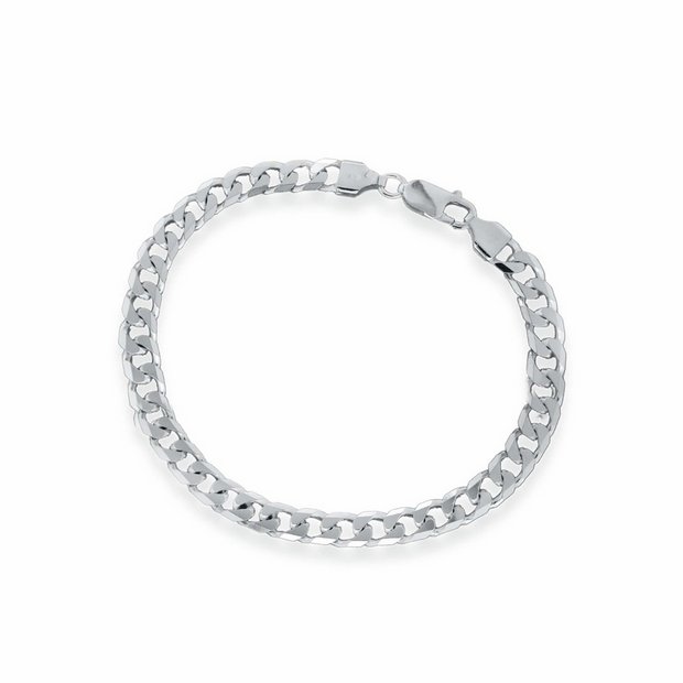 Revere curb chain bracelet 20cm - British product