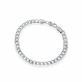 Revere curb chain bracelet 20cm - British product