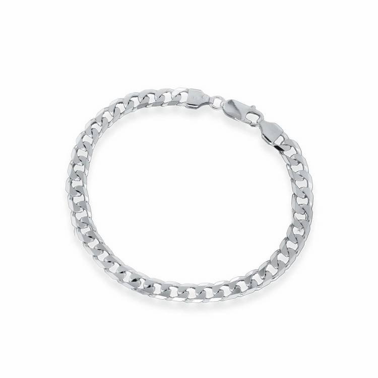 Revere curb chain bracelet 20cm - British product