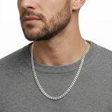 Revere sterling silver stardust curb chain 20 inch, UK version