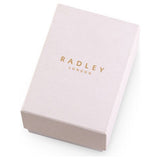 Radley watch stone set bezel cranberry red leather strap 32mm, UK version