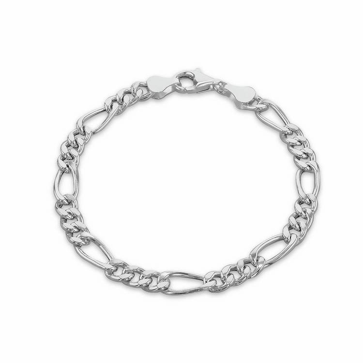 Revere sterling silver figaro bracelet (British brand)