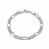 Revere sterling silver figaro bracelet (British brand)