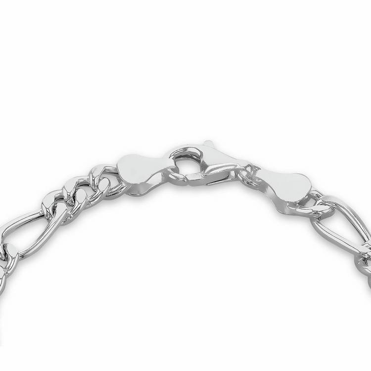 Revere sterling silver figaro bracelet (British brand)