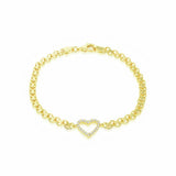 Argos Revere Gold Plated Silver Bismarck Link Bracelet- Buy online at McGrocer