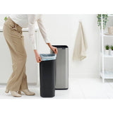 Brabantia Bo 30 litre touch bin matt steel, UK version