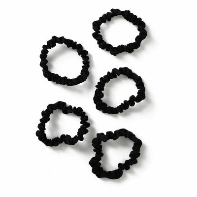 Argos Freedom Black Thin Hair Scrunchies Pack of 5- Buy online at McGrocer