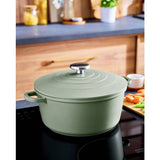 Argos Morphy Richards 4.1 Litre Aluminium Casserole Dish - Green- Buy online at McGrocer