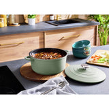 Morphy Richards green casserole dish 4.1 litre - British product