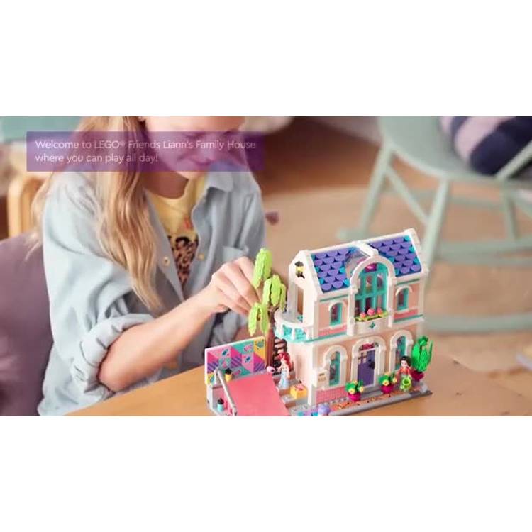 LEGO Friends Liann's Family House building set 946 pieces (British brand)