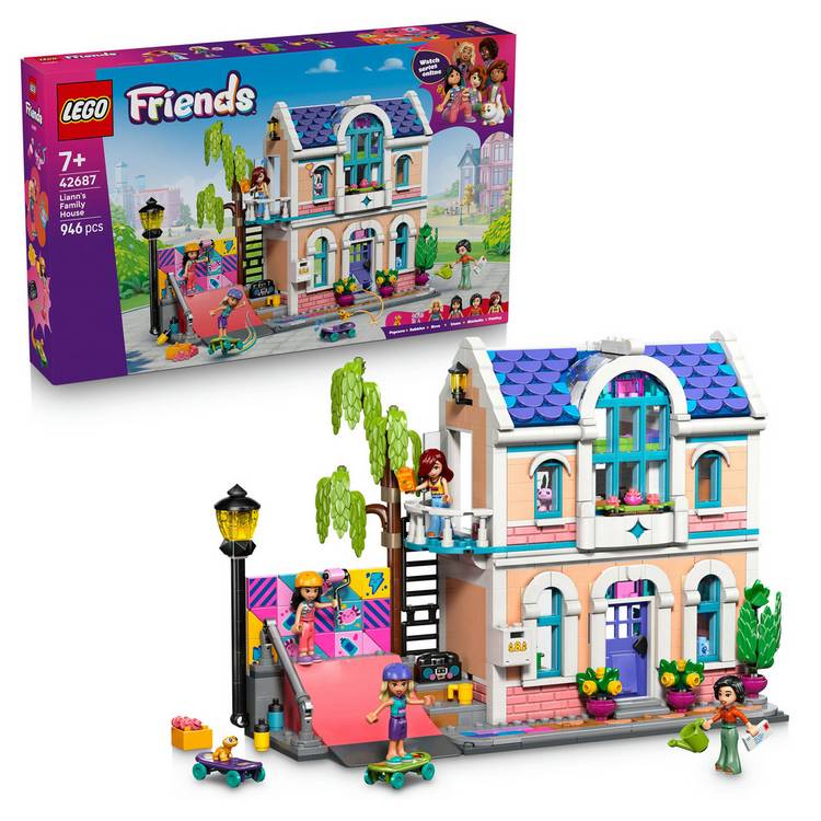 LEGO Friends Liann's Family House building set 946 pieces (British brand)