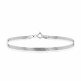 Revere sterling silver flat herringbone bracelet, UK version