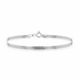 Argos Revere Sterling Silver Flat Herringbone Bracelet- Buy online at McGrocer