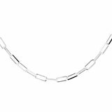 Argos Revere Sterling Silver Paper T-Bar Necklace Chain 41cm- Buy online at McGrocer