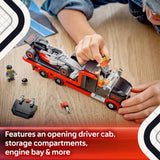 LEGO F1 Display Truck with Audi race car toy, UK version