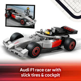 LEGO F1 Display Truck with Audi race car toy, UK version