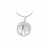 Revere sterling silver Leo zodiac pendant necklace (British brand)