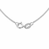 Revere sterling silver Libra zodiac pendant 46cm chain - British product