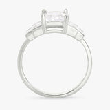 Revere 5 stone radiant cut ring medium (British brand)