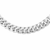 Argos Revere Sterling Silver Rounded Cuban Curb Necklace Chain- Buy online at McGrocer
