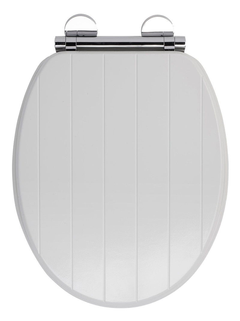 Croydex Portland soft close toilet seat white (British brand)