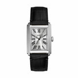 Argos Fossil Carraway Black Croco Leather Strap Watch- Buy online at McGrocer