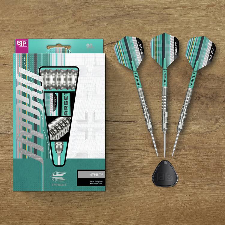 Target Darts Hydro 90% tungsten steel tip darts (British brand)