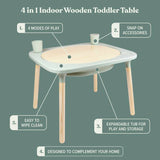 TP Active Tots wooden baby activity table, imported from the UK