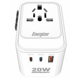 Energizer ETC200 travel charger 20W USB-A USB-C, UK version