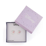 Disney Marie stud earrings with pink bow (British brand)